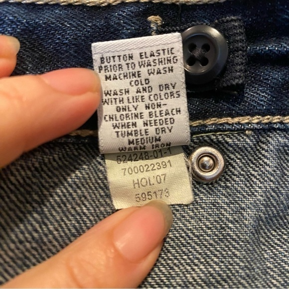 OLD NAVY Kids Teens Blue Cargo Wide Leg Jeans Size 14 Yrs-Unisex - Picture 8 of 8